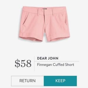 Dear John shorts